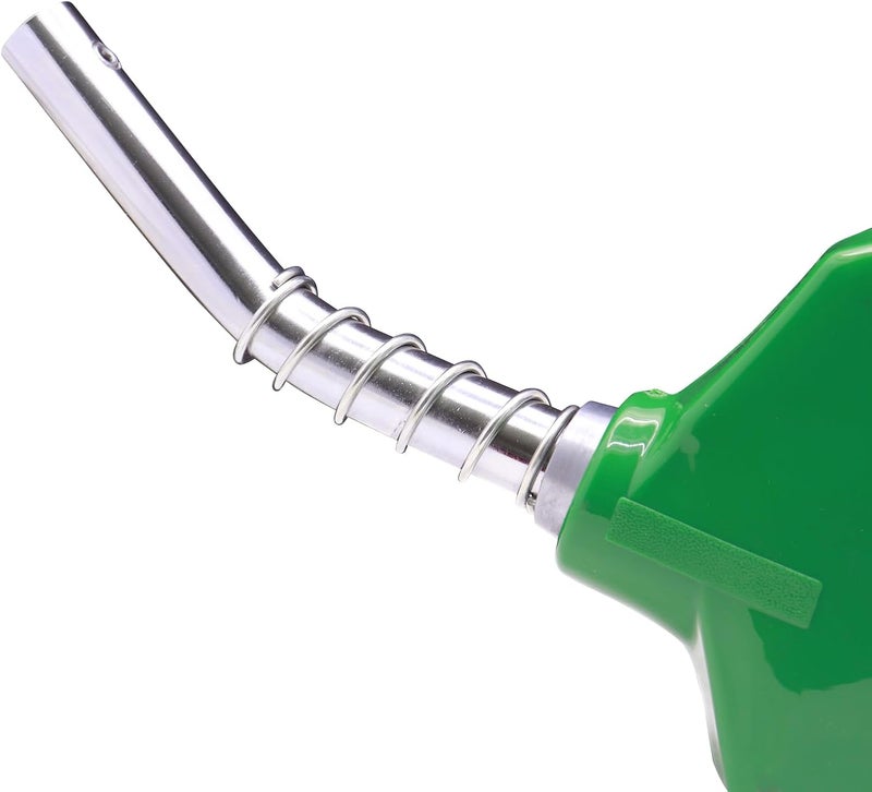 PANCYCW Green 3/4" NPT Automatic Fuel Nozzle Auto Shut Off Nozzle Gas Pump Nozzle Max Flow Rate 16 GPM With 3-Notch Hold Open Clip13/16"Spout Used for Gasoline Oil, Kerosene Biodiesel - Image 4